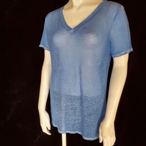 Pink Victoria's Secret Sleepwear Short Sleeve Tee Shirt (S)